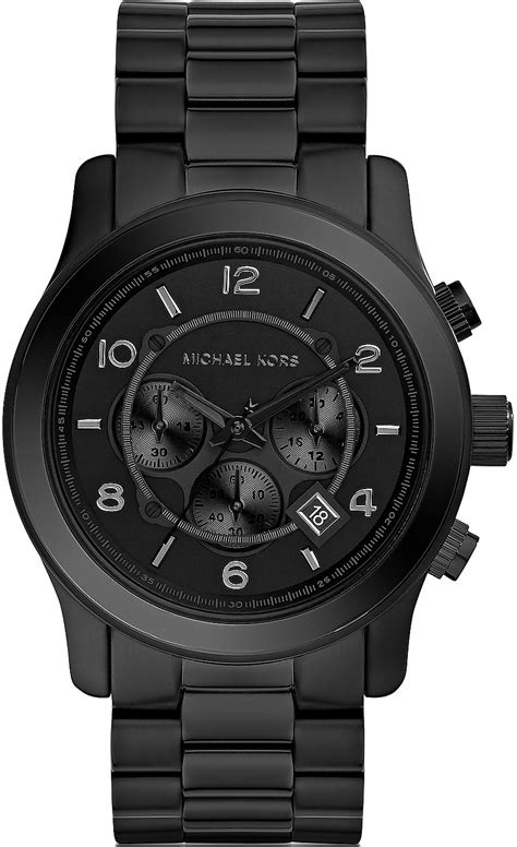 michael kors watch mk8157|Oversized Runway Black.